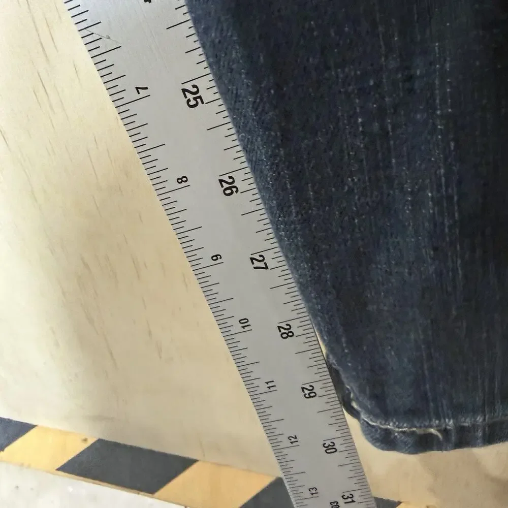 Levi’s 511 Slim Fit Jeans Mens 29x30 Dark Wash‎ Stretch Denim Red Tab